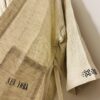 Hand-painted Brooklyn Bridge silhouette long kimono | Ivory - Image 2