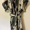 Corgi patterned oversized short sleeved loungewear | Black