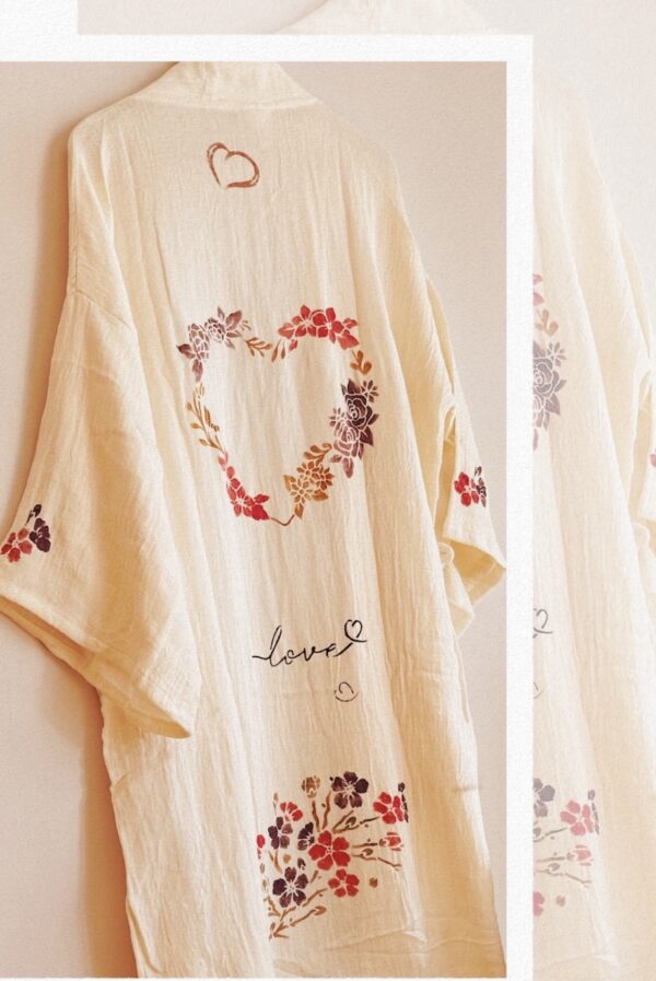 Love kimono | Ivory - Image 2