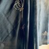 Hand-painted The Eye Patterned scarf, Black - Image 3
